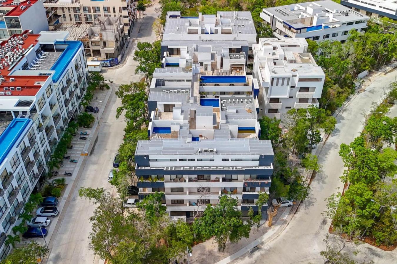 Apartment Lux 2 Bd With Balcony And Rooftop Pool At Aldea Zama