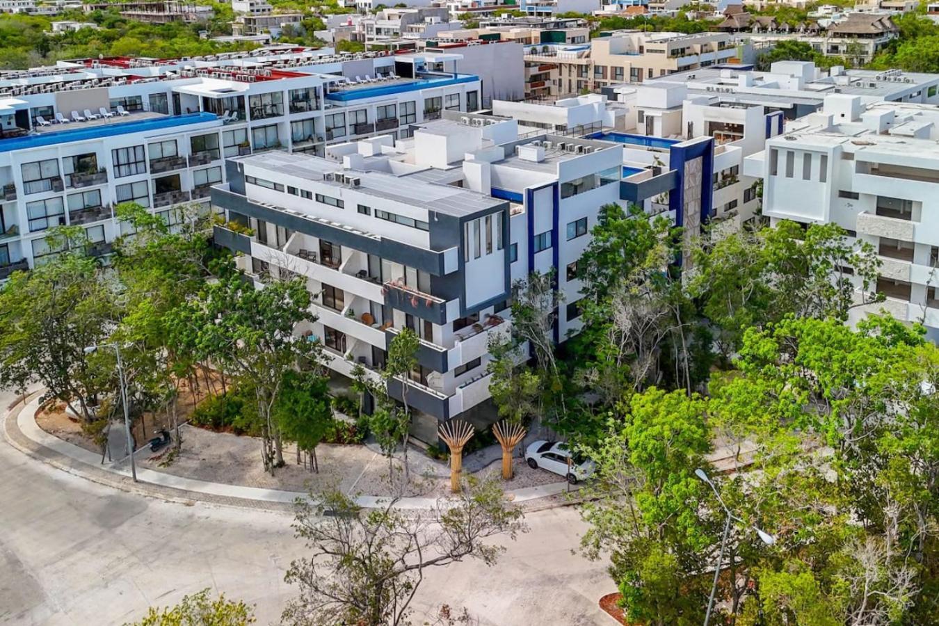 Apartment Lux 2 Bd With Balcony And Rooftop Pool At Aldea Zama