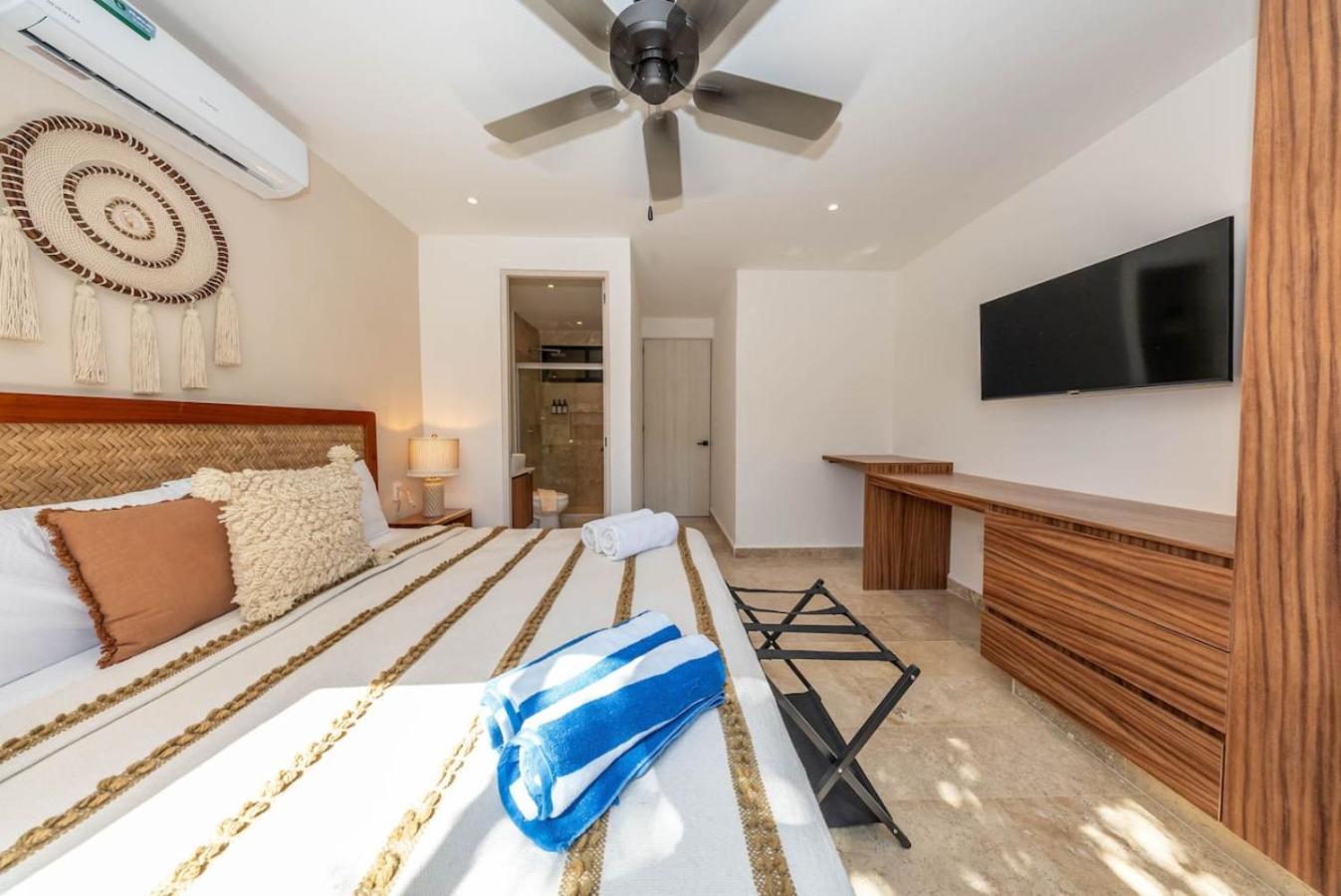 Lux 2 Bd With Balcony And Rooftop Pool At Aldea Zama *