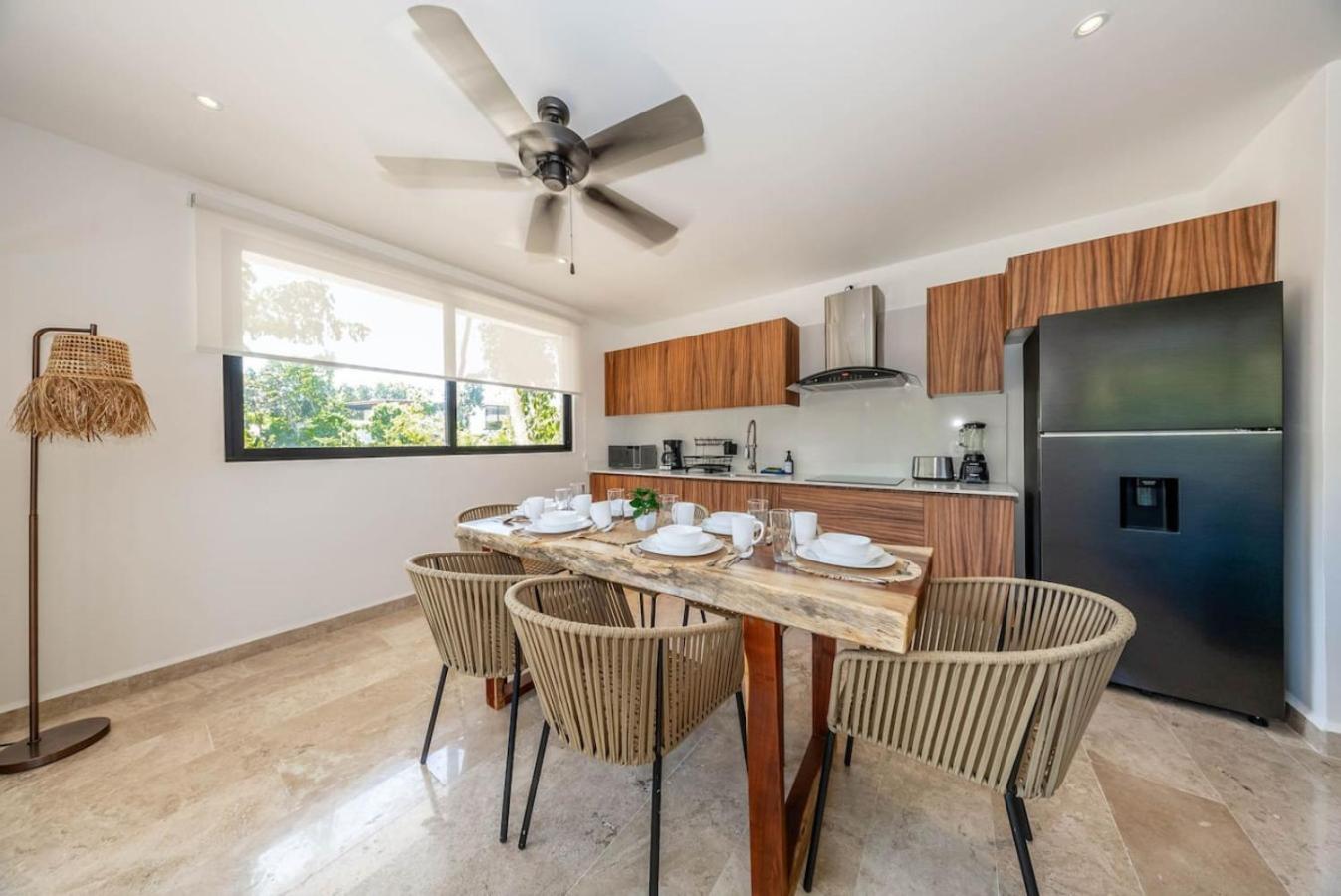 Lux 2 Bd With Balcony And Rooftop Pool At Aldea Zama Apartment Tulum